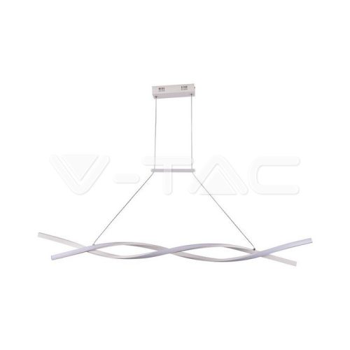 30W LED dizájner függőlámpa, fehér színű, 4000K, 120x100 cm (V-TAC)