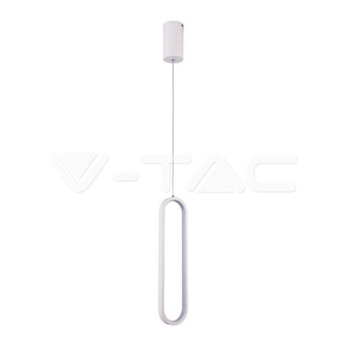 13W LED függőlámpa, fehér színű, 4000K, 40 cm (V-TAC)