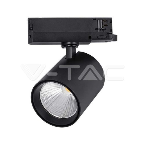 35W LED Sínes COB lámpa 4000K, fekete színű (V-TAC)