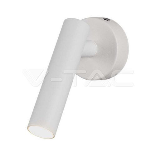 2W LED Fali lámpa, kerek forma 4000K fehér színű (V-TAC)