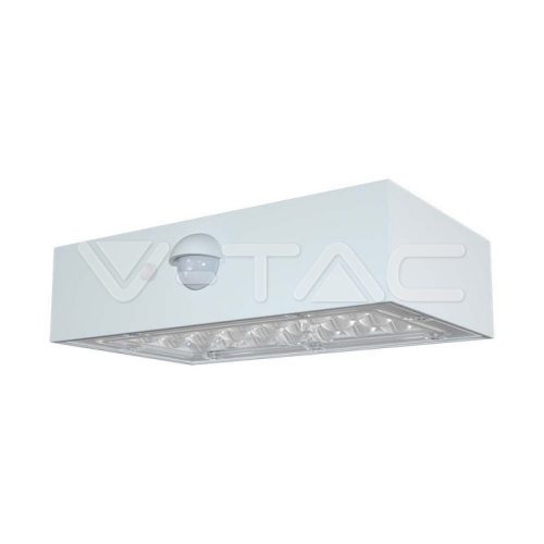 3W LED Napelemes fali világítás,érzékelővel 4000K, 3000K fehér színű (V-TAC)