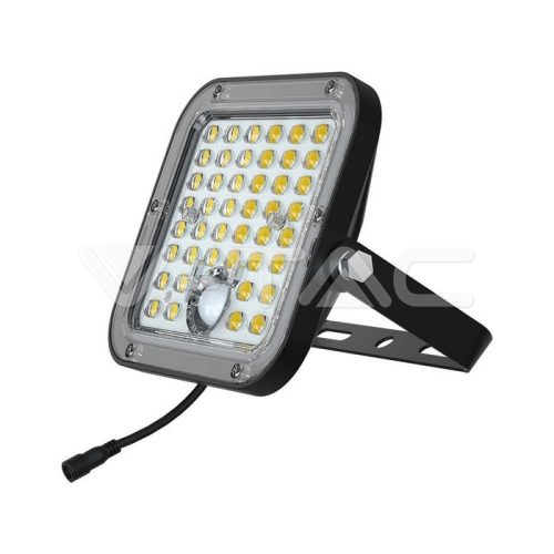 10W LED Napelemes reflektor LiFePo akkumulátorral 3.7V 6000K (V-TAC)