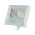 16W LED Napelemes reflektor 4000K fehér színű (V-TAC)