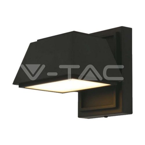 14W LED Kültéri, fali lámpa (L16*W16.5*H16.4 mm) 3000K fekete színű IP65 (V-TAC)