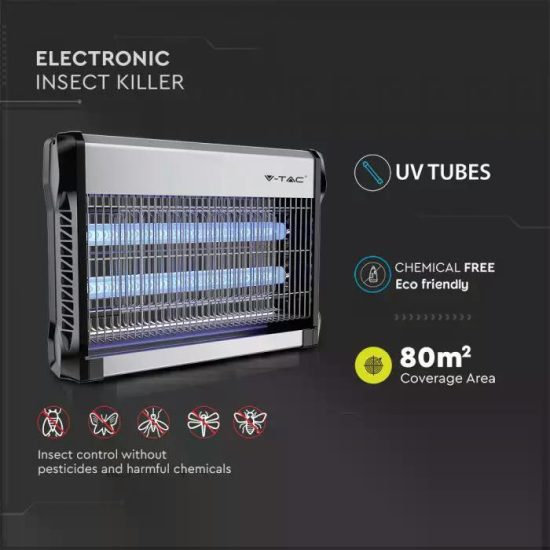 20W Elektromos rovarcsapda - 11180 V-TAC