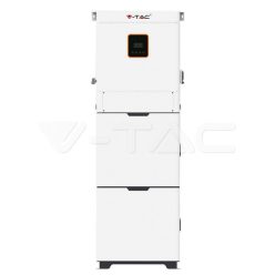   5 kW Egyfázisú, hibrid napelem inverter, hálózati be-/ki kapcsolóval 3 év garancia IP20 (V-TAC)