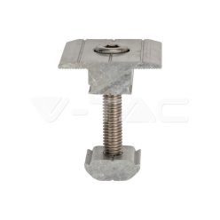 Középső szorító, szolár panelekhez Szett/8 db