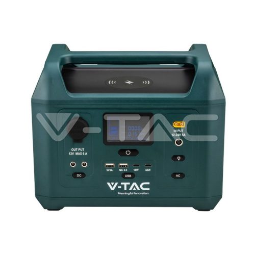 300W Hordozható akkumulátor EU csatlakozóval (V-TAC)