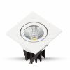 V-TAC LED MÉLYSUGÁRZÓ / 3W / forgatható / négyszög / 240 Lumen / VT-1104 hideg fehér 1186
