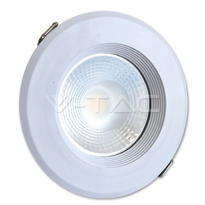20W LED COB Mélysugárzó 10W lámpatest Meleg fehér (V-TAC)