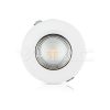 10W LED mélysugárzó kör alakú A++ 3000K - 1270 V-TAC