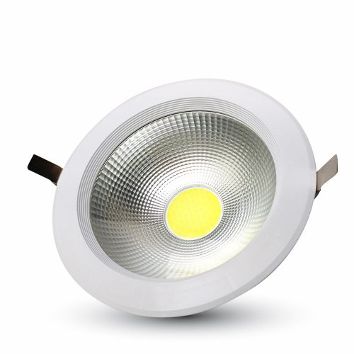 20W LED COB Mélysugárzó Kerek A++ 120 lm/W Hideg Fehér