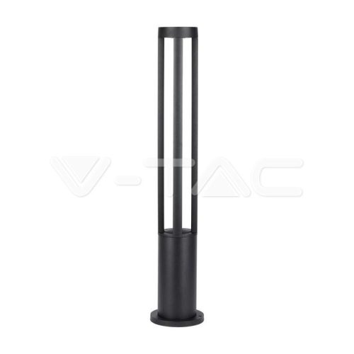 10W LED Kültéri állólámpa, fekete színű 80cm Height CREE Chip 5000K