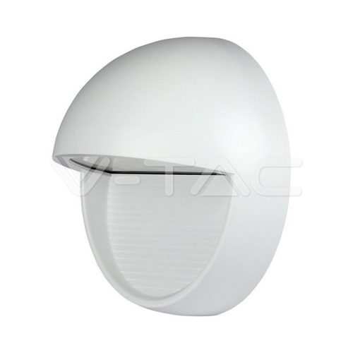 3W LED Lépcsővilágítás kerek alakú, fehér színű, természetes fehér (V-TAC)