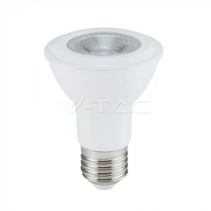 7W LED izzó E27 PAR20 Samsung chip 3000K - PRO147 V-TAC