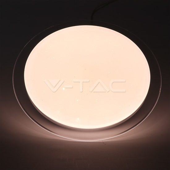 V-TAC LED DESIGN MENNYEZETI LÁMPA / 40W / Dimmelhető / 3 in 1 vezérlővel / VT-8401 14741