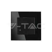   Beépíthető fali mikrohullámú mozgásérzékelő fekete IP20 - 15031 V-TAC