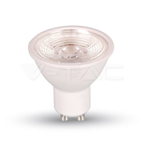 LED Spot izzó 7W GU10 műanyag lencsével 6000K szabályozható fényerővel 38°
