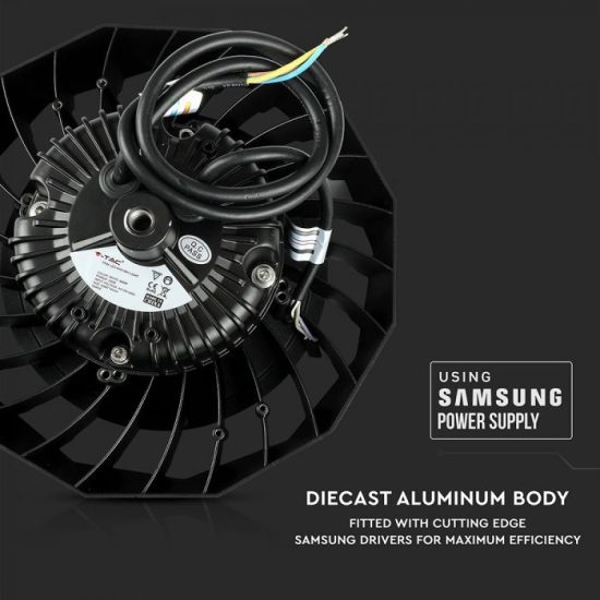 100W LED Csarnokvilágító Samsung driverrel 160lm/W A++ 4000K - PRO20024 V-TAC
