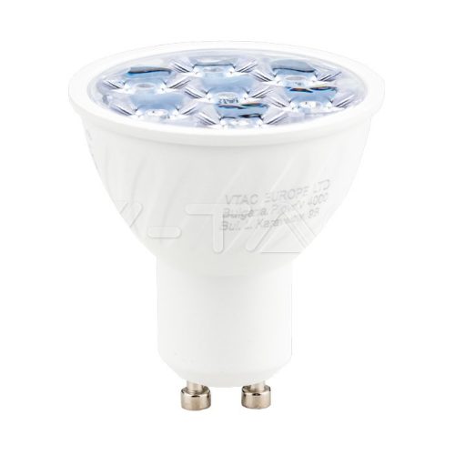LED Spot izzó SAMSUNG Chip GU10 6W, 10° 4000K