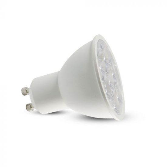 6W LED spotlámpa Samsung chip GU10 lencsés 10° 4000K - PRO20027 V-TAC