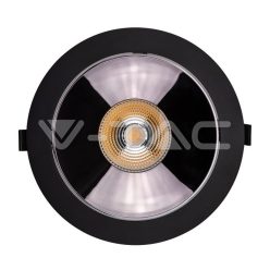   LED Mélysugárzó SAMSUNG Chip 30W COB, fekete színű 6400K