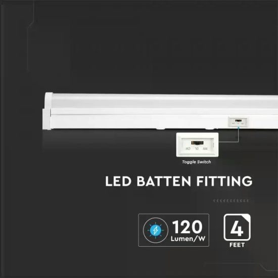 V-TAC LED BÚTORVILÁGÍTÓ / Samsung chip / 150cm / 3 az 1-ben fehér / 6000lumen / 50W / fehér / VT-8-55 20150