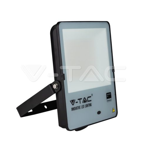 150W LED Nappali fényérzékelős reflektor SAMSUNG Chip 100 lm/W fekete színű 6500K (V-TAC)