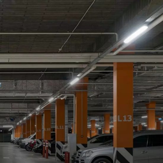 36W Sorolható LED Vízálló lámpa Samsung chip átlátszó búra 120 cm 6400K - 20204 V-TAC