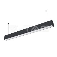   40W toldható lineár LED lámpatest fekete UGR<19 4000K - 20462 V-TAC