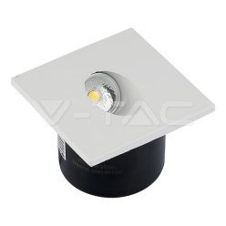 3W LED Lépcsővilágítás, négyzet forma 3000K