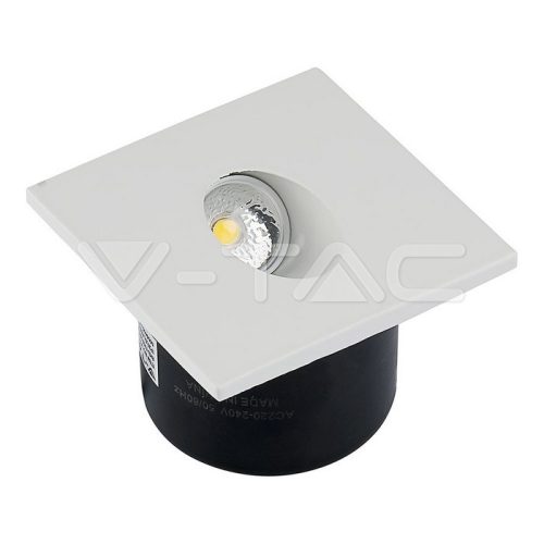 3W LED Lépcsővilágítás, négyzet forma 4000K