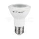LED izzó SAMSUNG Chip 5.8W E27 PAR20 3000K (V-TAC)