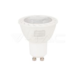   6W LED spot izzó SAMSUNG chippel műanyag, SMD lencsével, 3000K, GU10 (V-TAC)