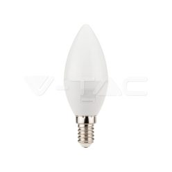 LED izzó SAMSUNG Chip 4.5W E14 gyertya foglalat 3000K