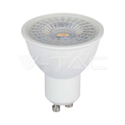   LED Spot izzó SAMSUNG Chip GU10 6W 110° szabályozható fényerő 6400K (V-TAC)