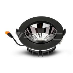LED Mélysugárzó SAMSUNG Chip 10W COB fekete színű 4000K