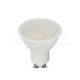 LED Spot izzó SAMSUNG Chip GU10 4.5W műanyag 110°D 6400K