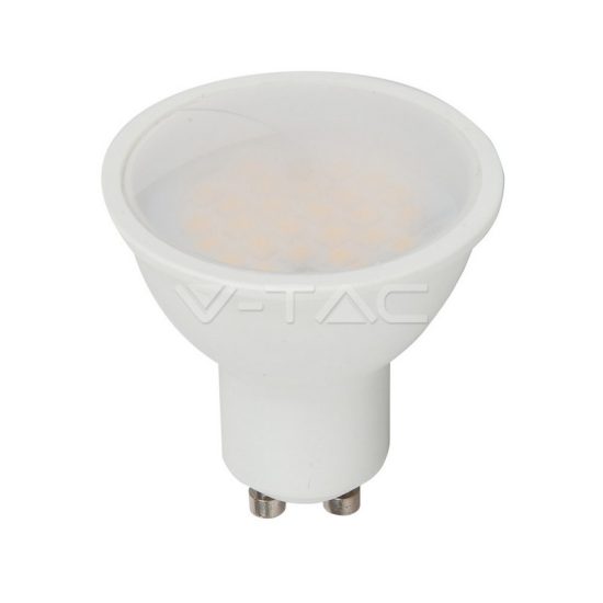 4,5W LED spotlámpa GU10 Samsung chip opál 110° 6400K - PRO21203 V-TAC