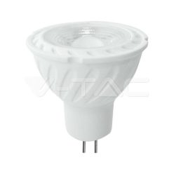  LED Spot izzó SAMSUNG Chip GU5.3 6.5W MR16 Riple Plastic 110° 3000K (V-TAC)