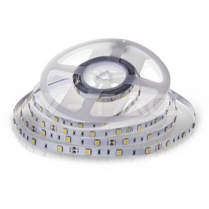   6W LED szalag 5050 - 30 LED/m Hideg fehér (nem vízálló) - 212133 (5 méter) V-TAC