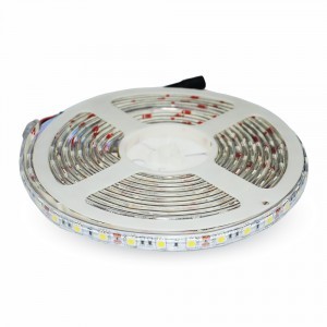   11W LED szalag 5050 - 60 LED/m Hideg fehér IP65 - 212148 (5 méter) V-TAC