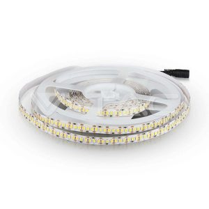   17W LED szalag SMD2835 - 204 LED/m Meleg fehér IP20 - 212461 (5 méter) V-TAC