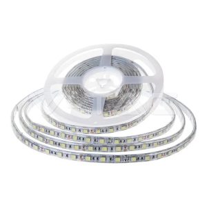   7,5W LED Szalag 2835 120LED/m 24V 3000K IP65 - 212625 (10 méter) V-TAC