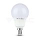 4.8W E14 P45 A80 LED Gyertya izzó, állítható fényerősség RF vezérlés RGB + 3000K