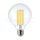 LED izzó 18W izzószálas  E27 G95, 3000K 135lm/W