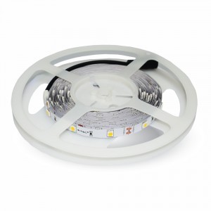   4,8W LED szalag 5050 - 30 LED/m Meleg fehér (nem vízálló) - 2135 (5 méter) V-TAC