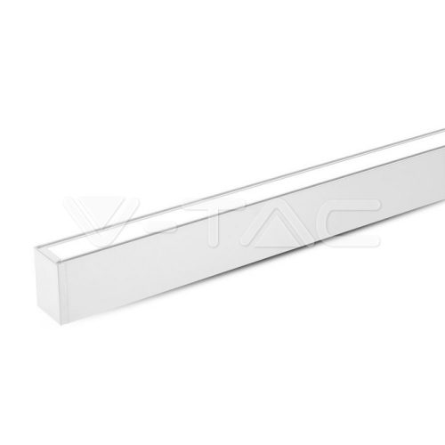 LED Lineáris lámpatest SAMSUNG Chip 40W függesztékkel, fehér szín 4000K 1200x35x67mm (V-TAC)