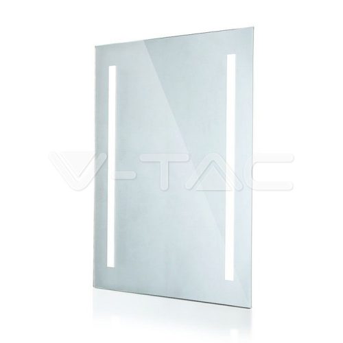 42W LED Tükör, beépített világítással IP44 páramentes 6400K