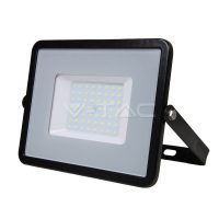   V-TAC LED REFLEKTOR / Samsung chip / 50W / fekete / VT-50 meleg fehér 21406